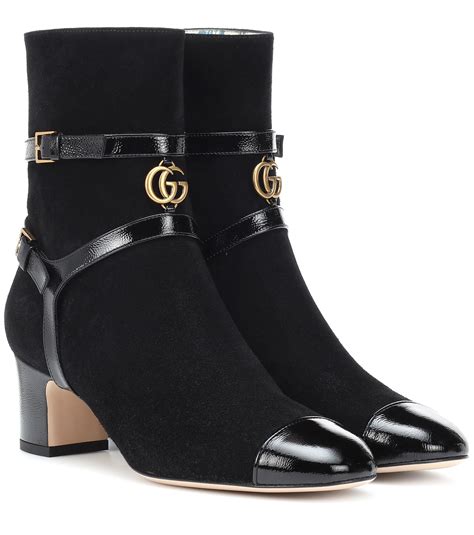 gucci women sneaker boots with straps|Gucci boots suede.